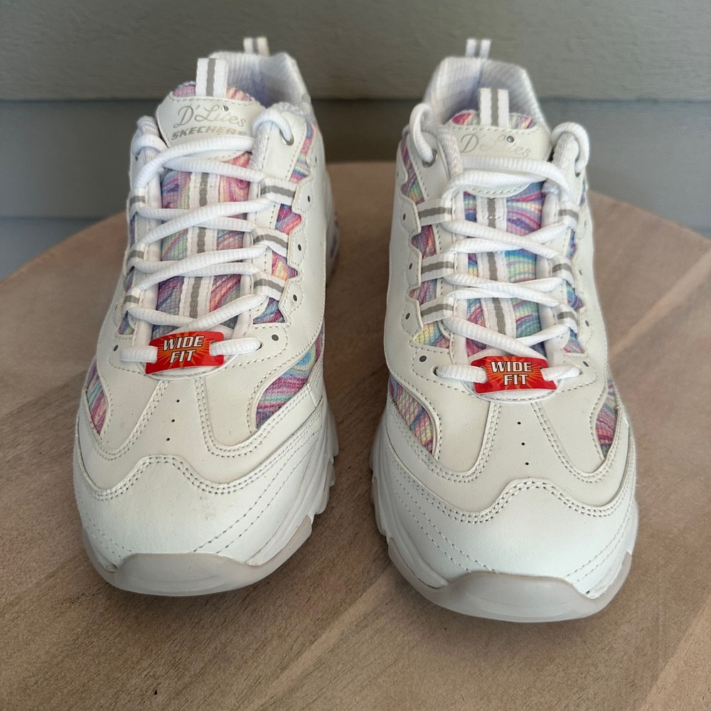 Skechers D'Lites Whimsical Dream Womens Sneakers Size 11 Chunky Memory Foam - Picture 12 of 12